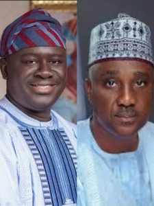 Hon. Makinde and Speaker of the House for Representative, Rt. Hon Tajudeen Abbas