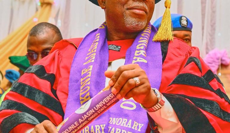 Doctorate Degree In Public Administration: Akinlosotu Congratulates Gov. Aiyedatiwa